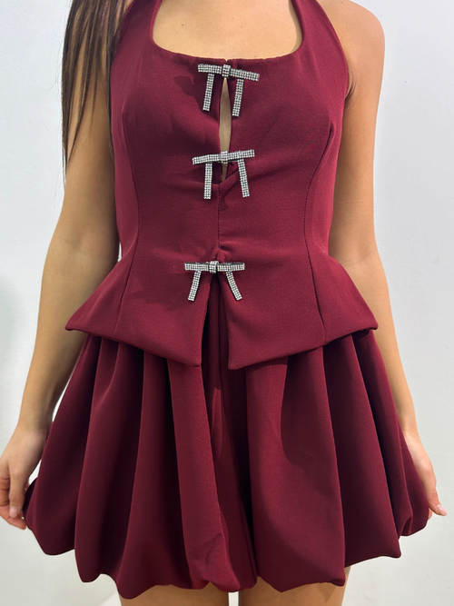DRESS DOLL BORDEAUX