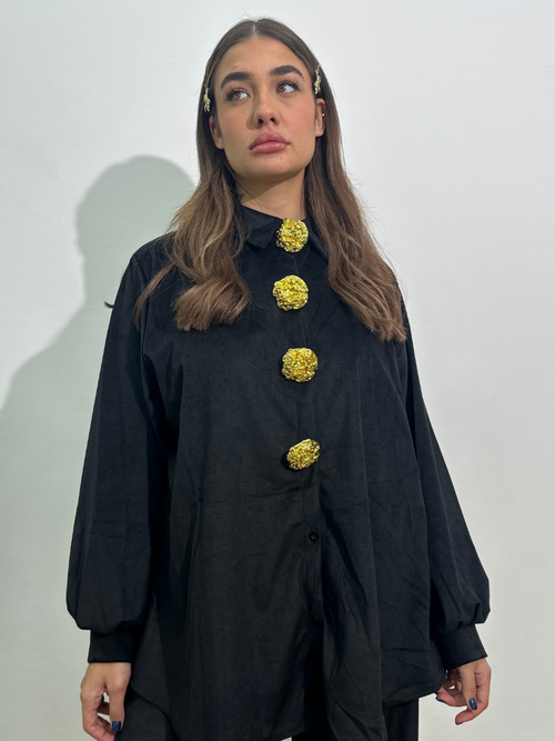 COORDINATO GOLD NERO