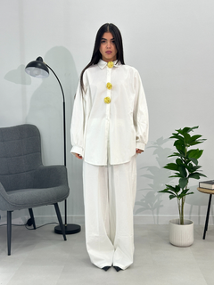 COORDINATO GOLD BIANCO