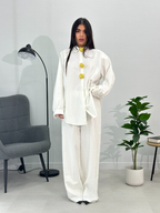 COORDINATO GOLD BIANCO