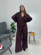 COORDINATO SOPHIE MARRONE